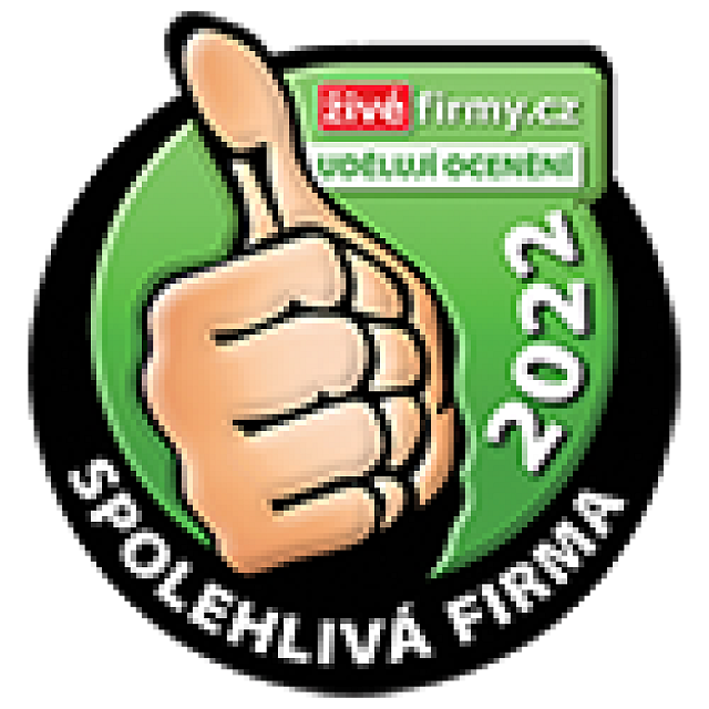 Živéfirmy.cz – ocenění Spolehlivá firma 2022